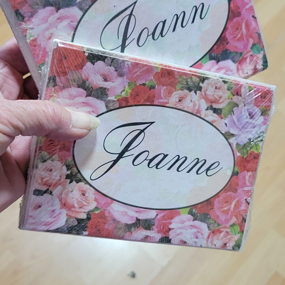 Floral Notecards with 'Joanne' Design
